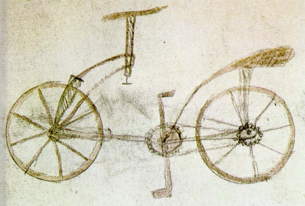 La bicicleta de Leonardo Da Vinci
