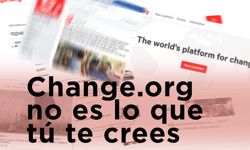 Change.org no es lo que tú te crees,leyendas urbanas,información errónea