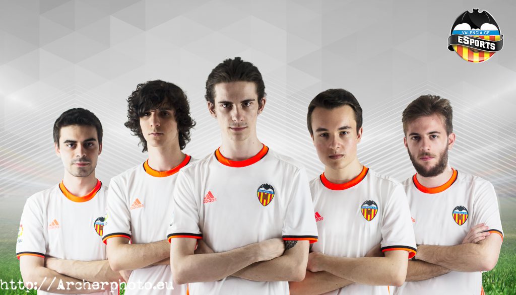 Retratos profesionales. Valencia CF eSports