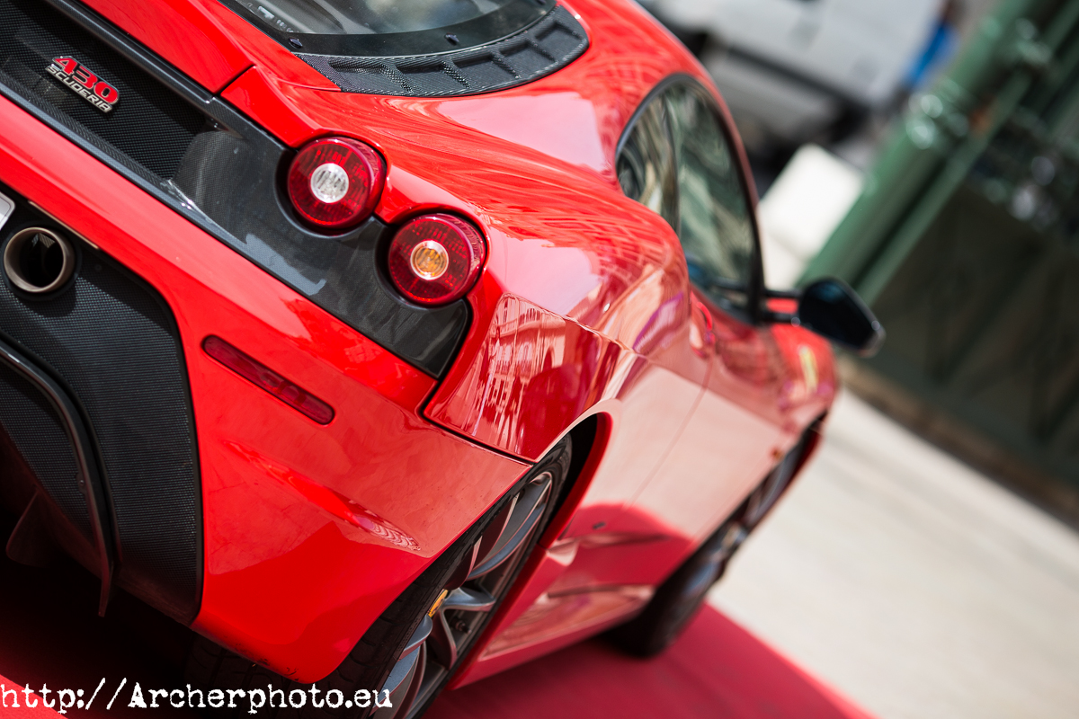 Ferrari,deportivo,Valencia. por Archerphoto, fotógrafo profesional